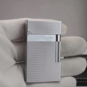 D Brand Ligne 2 Cigarette Lighter Ping Sound Smoking Men Metal Gas Inflatable Butane Flame Tobacco Lighters 100% New Dropship