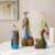 Modern Art Figurine Desktop Decoration Accessories Gift Creative Home Decoration Colorful Abstract Figure Sculpture Living Room